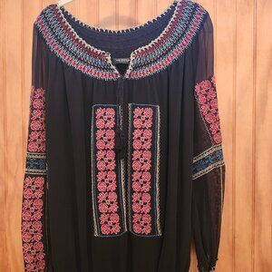 BOHO BLOUSE by MM Couture - L